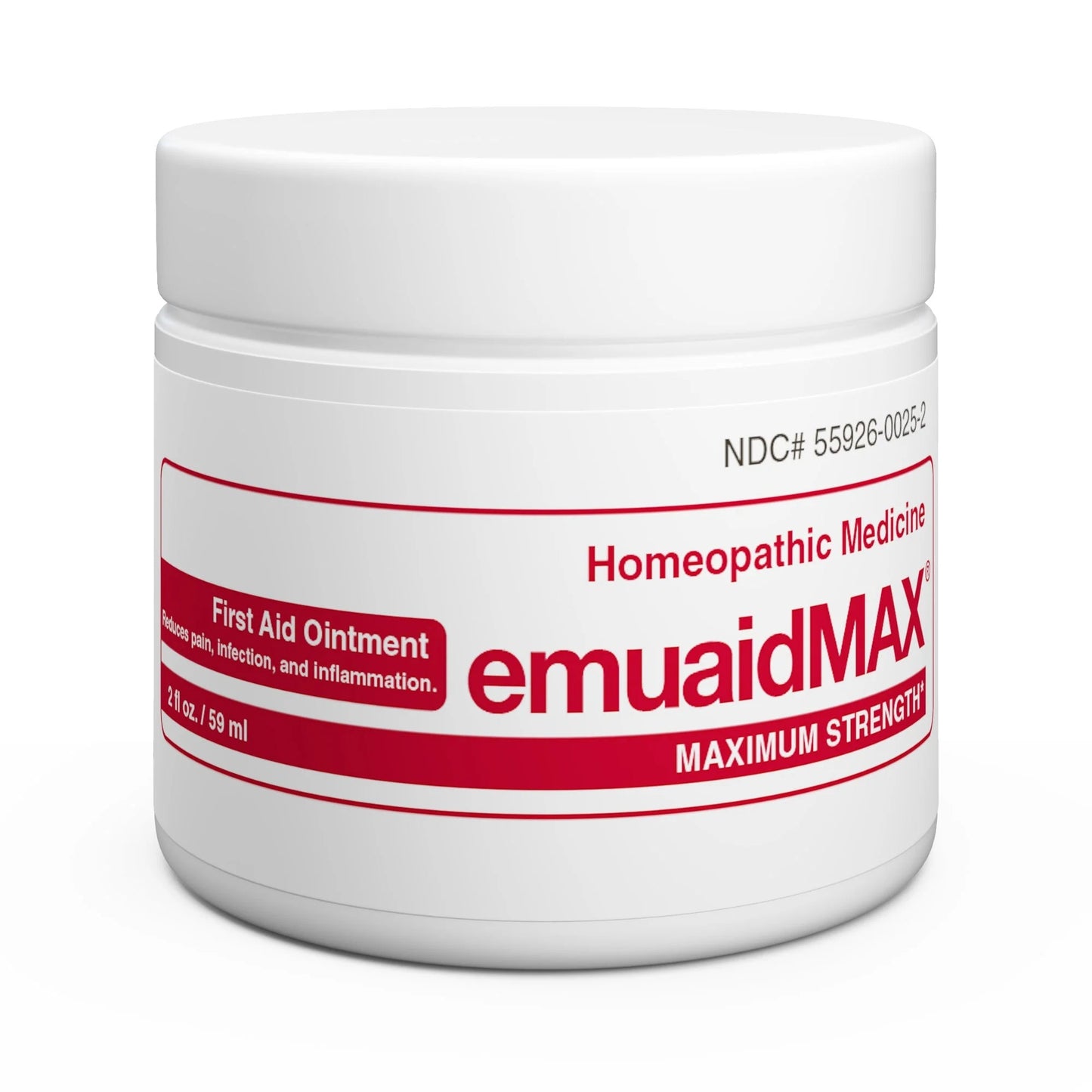 emuaid EMUAIDMAX Ointment for Itchy Skin, Maximum Strength Treatment for Athlete's Foot, Psoriasis, Jock Itch, Rash, Eczema, Cold Sores, Blisters,